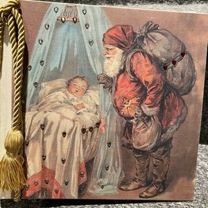 Album - Baby’s 1st Christmas byTerra Traditions NIB RARE! Adorned w/Swarovski